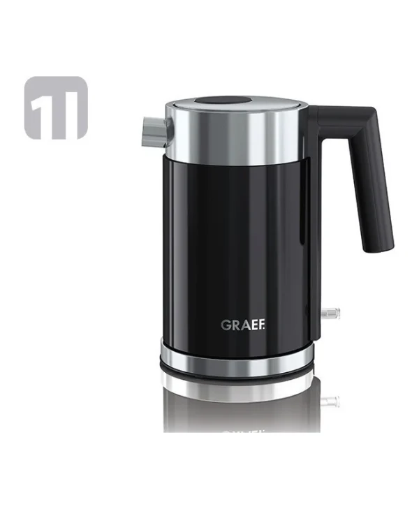 Graef Βραστήρας 1lt 2015W Μαύρος WK402EU