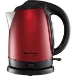 Moulinex Βραστήρας 1.7lt 2400W Κόκκινος BY5305