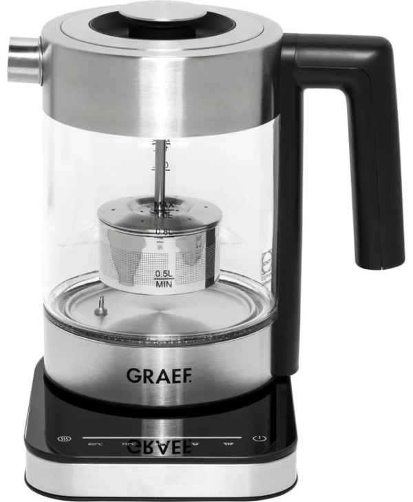 Graef Βραστήρας 1lt 2000W Ασημί WK 350