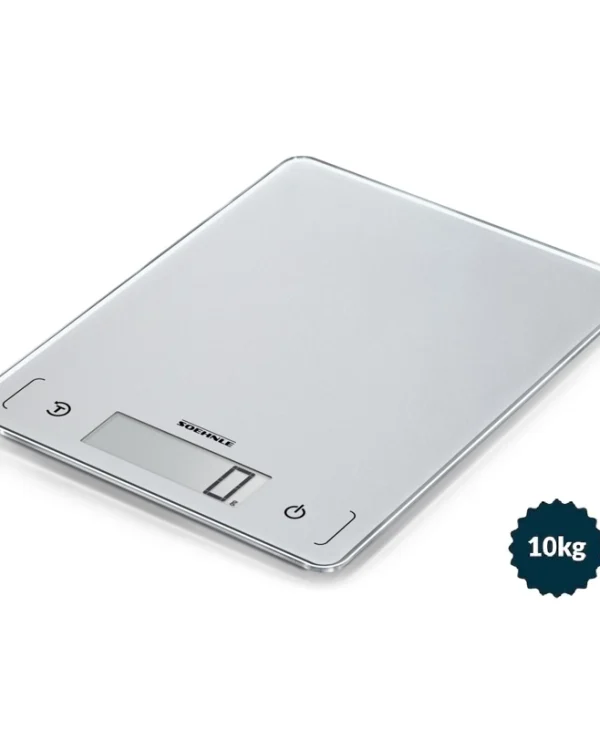 Soehnle Page Comfort 300 Slim Ψηφιακή Ζυγαριά Κουζίνας έως 10kg Γκρι 61504