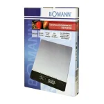 Bomann KW 1421 Ψηφιακή Ζυγαριά Κουζίνας έως 5kg Inox 614211 - Image 4