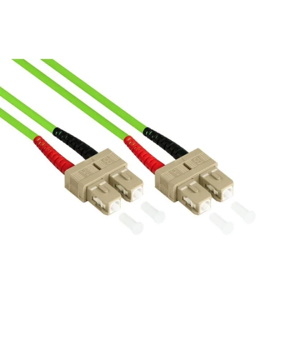 Good Connections Καλώδιο Οπτικής Ίνας 0.5m Πράσινο LW-8005SC5