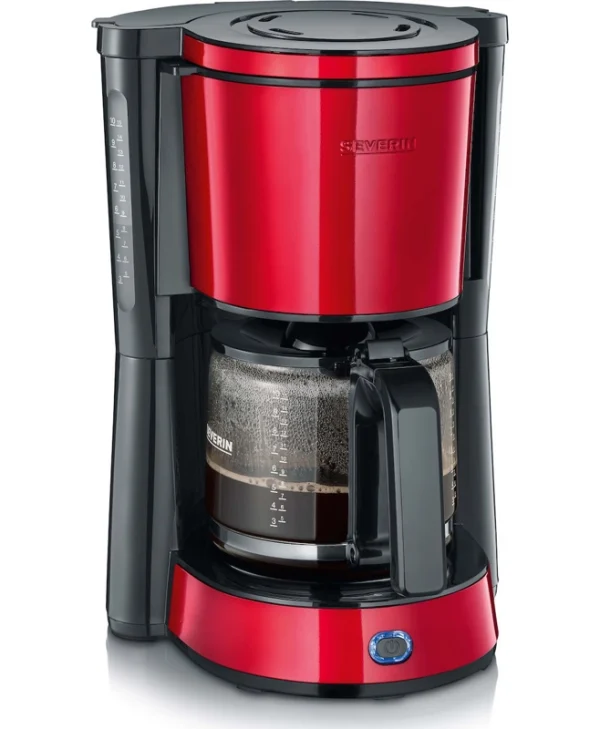 Severin KA-4817 Καφετιέρα Φίλτρου 1000W Red KA4817