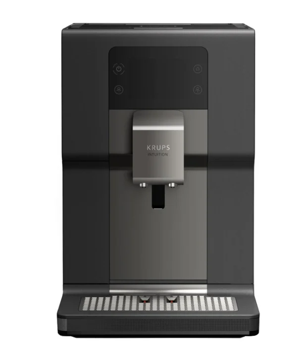 Krups Intuition Preference+ Αυτόματη Μηχανή Espresso 1450W Πίεσης 15bar με Μύλο Άλεσης Μαύρη EA875U
