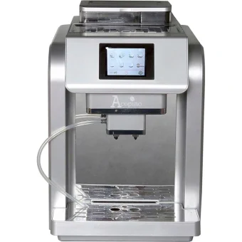 Acopino Monza Αυτόματη Μηχανή Espresso 1400W Πίεσης 19bar με Μύλο Άλεσης Silver MONZA SILBER