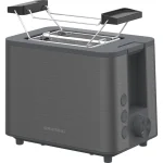Grundig Φρυγανιέρα 2 Θέσεων 950W Inox GMS8001