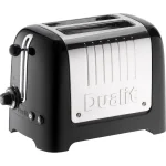 Dualit Lite DU- Φρυγανιέρα 2 Θέσεων 1100W Μαύρη DU-26225