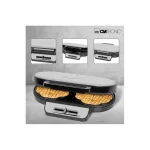 Clatronic WA 3745 Βαφλιέρα για Βάφλες Καρδιά 2 Θέσεων 1200W 263934 - Image 3