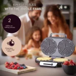 Clatronic WA 3745 Βαφλιέρα για Βάφλες Καρδιά 2 Θέσεων 1200W 263934 - Image 8