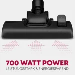 Bomann BS 9019 CB N Ηλεκτρική Σκούπα 700W με Σακούλα 1lt Γκρι 660111 - Image 3