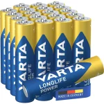 Varta Longlife Power Αλκαλικές Μπαταρίες AAA 1.5V 20τμχ 04903 121 720 - Image 2