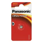 Panasonic Cell Power SR721 Μπαταρία Silver Oxide SR58 1.55V 1τμχ 20409