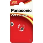 Panasonic Cell Power SR721 Μπαταρία Silver Oxide SR58 1.55V 1τμχ 20409 - Image 2