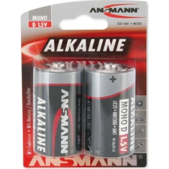 Ansmann Αλκαλικές Μπαταρίες D 1.5V 2τμχ 1514-0000
