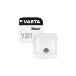Varta V317 Μπαταρία Silver Oxide Ρολογιών SR516 1.55V 1τμχ 0317101111 - Image 4