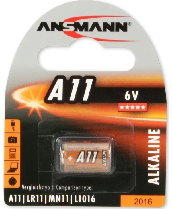 Ansmann Αλκαλική Μπαταρία A11 6V 1τμχ 1510-0007