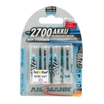Ansmann Επαναφορτιζόμενες Μπαταρίες AA Ni-MH 2700mAh 1.2V 4τμχ 5030842 - Image 3