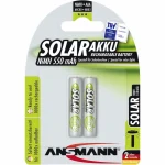Ansmann Solar Επαναφορτιζόμενες Μπαταρίες AAA Ni-MH 550mAh 1.2V 2τμχ 1311-0001 - Image 3