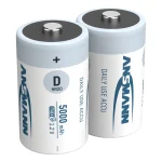 Ansmann Επαναφορτιζόμενες Μπαταρίες D Ni-MH 5000mAh 1.2V 2τμχ 5030922 - Image 3
