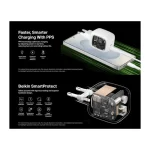 Belkin Φορτιστής GaN με 2 Θύρες USB-C και Καλώδιο USB-C - USB-C 67W Power Delivery Λευκός (BoostCharge Pro) WCH020KQ2MWH-B6 - Image 5