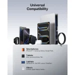 Baseus Φορτιστής GaN με Θύρα USB-A και 2 Θύρες USB-C και Καλώδιο USB-C - USB-C 100W Power Delivery Μαύρος (PicoGo AE21) E0121B00 - Image 7