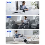 Baseus Φορτιστής GaN με Θύρα USB-A και 2 Θύρες USB-C και Καλώδιο USB-C - USB-C 100W Power Delivery Μαύρος (PicoGo AE21) E0121B00 - Image 9