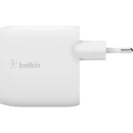 Belkin Φορτιστής Χωρίς Καλώδιο με 2 Θύρες USB-A 24W Λευκός (Boost Charge) WCB002vfWH - Image 3