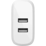 Belkin Φορτιστής Χωρίς Καλώδιο με 2 Θύρες USB-A 24W Λευκός (Boost Charge) WCB002vfWH - Image 4
