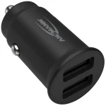 Ansmann In-Car Φορτιστής Αυτοκινήτου 12W με Θύρες: 3xUSB Μαύρο Χρώμα 1000-0030 - Image 2