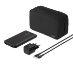 Belkin Φορτιστής με Θύρα USB-C και Καλώδιο USB-C - USB-C 25W Μαύρος (BoostCharge Power-Set) BU041KQBK