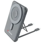Verbatim Charge'n'Go 2C MagSafe Power Bank 5000mAh Γκρι 32251