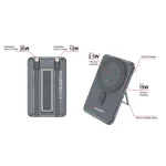 Verbatim Charge'n'Go 2C MagSafe Power Bank 5000mAh Γκρι 32251 - Image 5