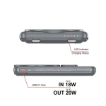 Verbatim Charge'n'Go 2C MagSafe Power Bank 5000mAh Γκρι 32251 - Image 6