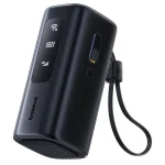 Baseus EnerGeek GX11 MiFi Power Bank 20000mAh 67W με Θύρα USB-A και 2 Θύρες USB-C Μαύρο E0025701