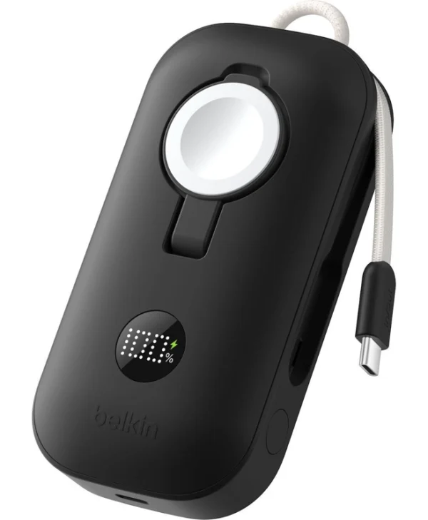 Belkin BoostCharge Pro Power Bank 10000mAh 45W με Θύρα USB-C Μαύρο BPD012HQBK