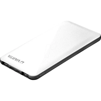 Varta Energy Power Bank 5000mAh με 2 Θύρες USB-A και Θύρα USB-C Λευκό 18753