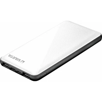 Varta Energy Power Bank 10000mAh με 2 Θύρες USB-A και Θύρα USB-C Λευκό 18755