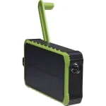 Denver PSO-10012 Ηλιακό Power Bank 10000mAh με 2 Θύρες USB-A Πράσινο 117140100000