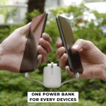 Rolling Square TAU Power Bank 1400mAh Pure White TAU02R - Image 6