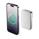 Alogic Matrix Universal MagSafe Power Bank 5000mAh με Θύρα USB-C Λευκό MSPB5KWH - Image 2