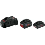 Bosch Σετ 2 Μπαταριών Εργαλείου Λιθίου 18V Χωρητικότητας 4Ah με Φορτιστή GAL 1880 CV 1600A0214A