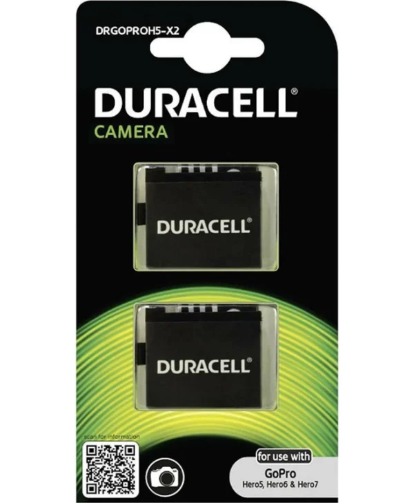 Duracell Replacement Battery για GoPro Hero 5 DRGOPROH5-X2