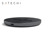 Satechi Ασύρματος Φορτιστής (Qi Pad) Power Delivery Space Gray (ST-IWCBM)
