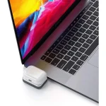Satechi USB-C Wireless Charging Dock Βάση Φόρτισης σε Γκρι χρώμα για Apple AirPods ST-TCWCDM - Image 5