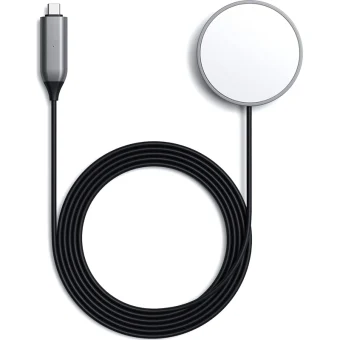 Satechi Φορτιστής Magsafe 7.5W Γκρι (ST-UCQIMCM)