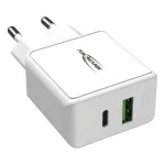 Ansmann Φορτιστής Χωρίς Καλώδιο με Θύρα USB-A και Θύρα USB-C Λευκός (HC218PD) 1001-0111 - Image 3