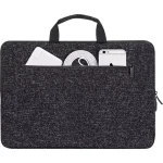 Rivacase Anvik 7915 Αδιάβροχη Τσάντα Ώμου / Χειρός για Laptop 15.6" σε Μαύρο χρώμα 7915 BLACK - Image 4
