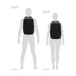 Pacsafe Backpack Αδιάβροχο 26lt Μαύρο 61125130 - Image 10