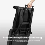 tomtoc Τσάντα Πλάτης για Laptop 17.3" σε Μαύρο χρώμα T61L1D1 - Image 9