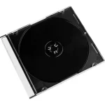 HAMA CD Box Slim για 1 Δίσκο με Διάφανη Πρόσοψη σε Μαύρο Χρώμα 25τμχ 51167 - Image 2